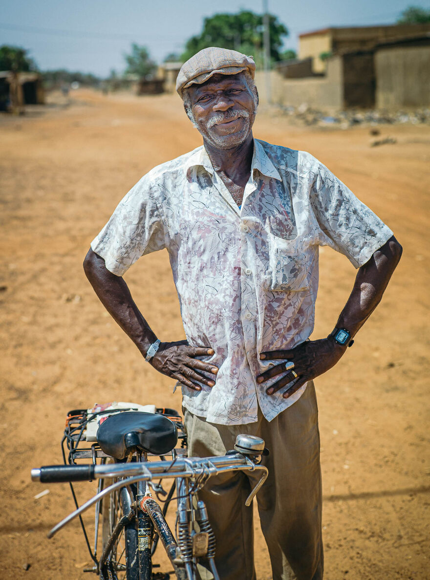 The Wise And Hospitable Man In His Floral-Patterned Shirt Was Riding Peacefully During My Walk And Stopped His Bicycle To Share Such A Nice Moment Of Talking And Exchanging