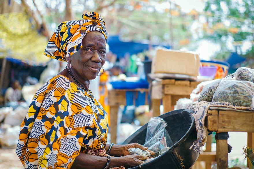 The Visit To The Central Market In Burkina Faso Was A Memorable Time. I Had A Chance To Witness The Daily Life Of Hospitable People In The Locality Who All Dressed Impressively In Their Colorful And Typically Patterned Garments