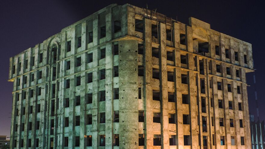 Abandoned Building, Ouagadougou, Burkina Faso