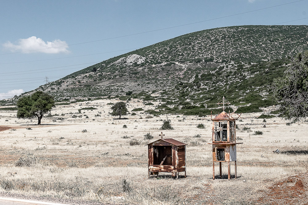 The Iconostases: Small Temples Built On The Side Of The Road By Antonis Giakoumakis