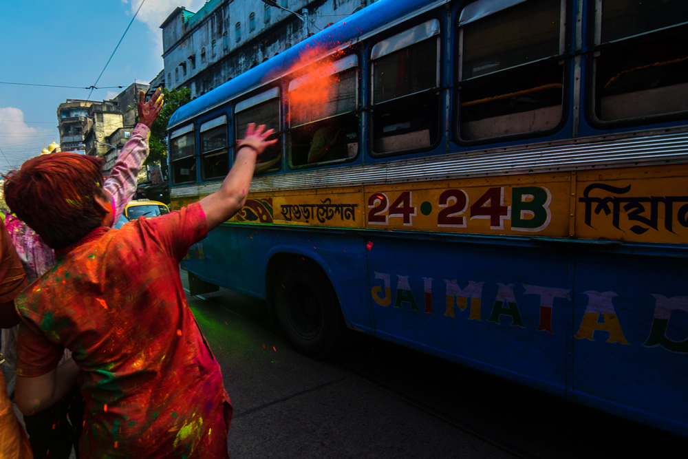 Holi - A Kolkata Experience: Colorful Photo Series By Shubhayu Dasgupta