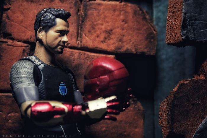 Miniature Toy Photography Super hero toys from DC and Marvel By Anindo Rudro