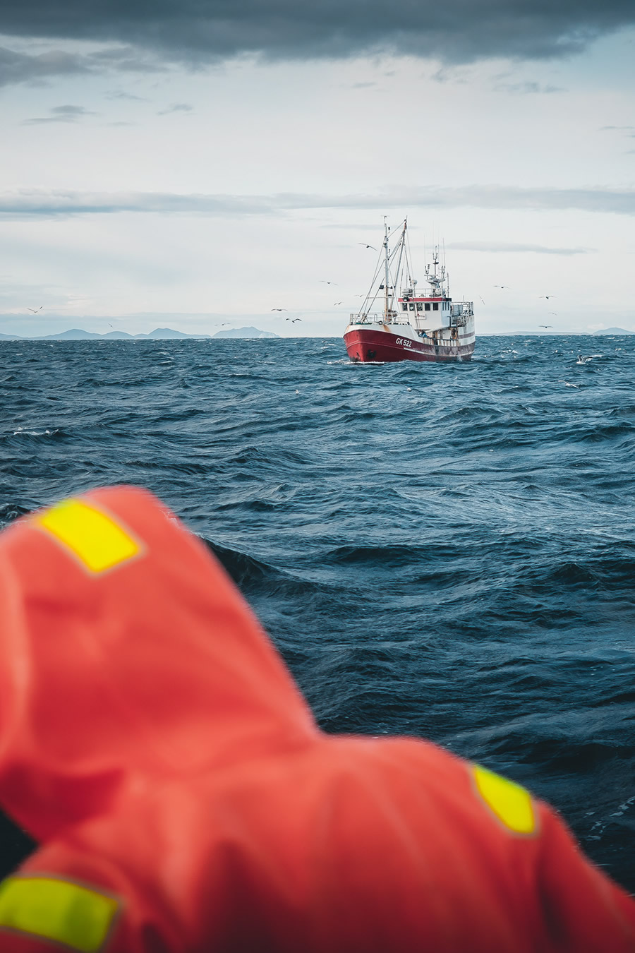 Fishermen Of Iceland | Out At Sea By Thrainn Kolbeinsson