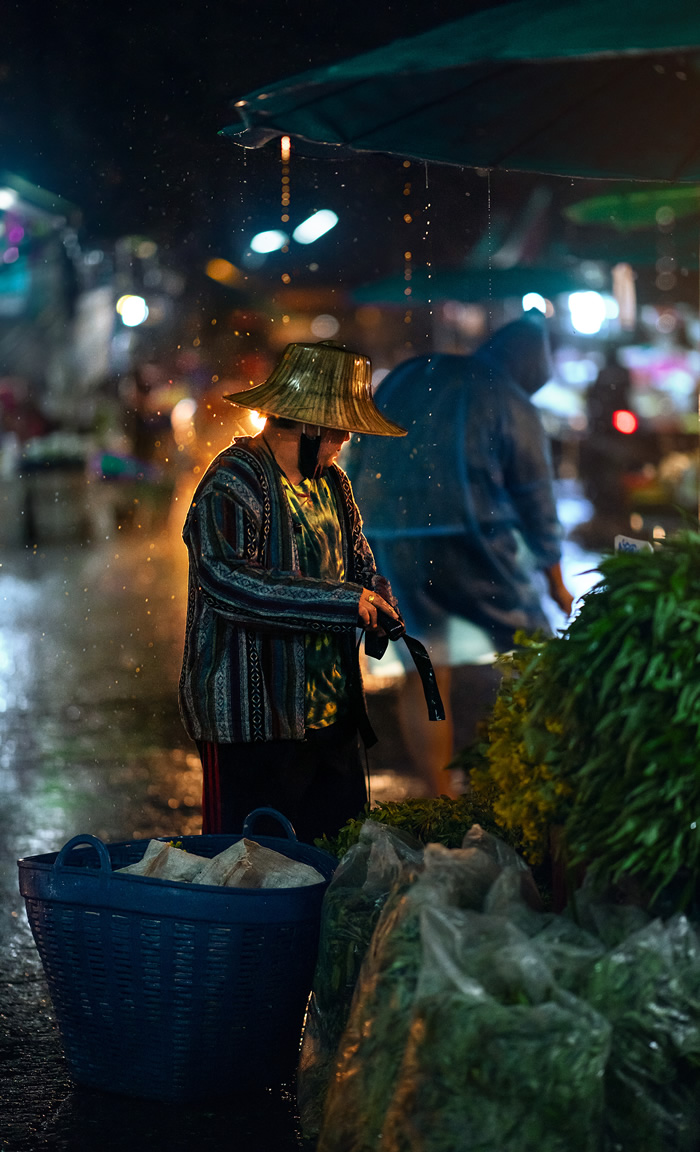 One Rainy Evening In Chiang Mai, Thailand By Ashraful Arefin