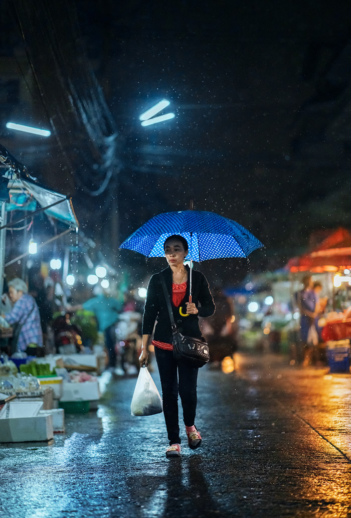 One Rainy Evening In Chiang Mai, Thailand By Ashraful Arefin