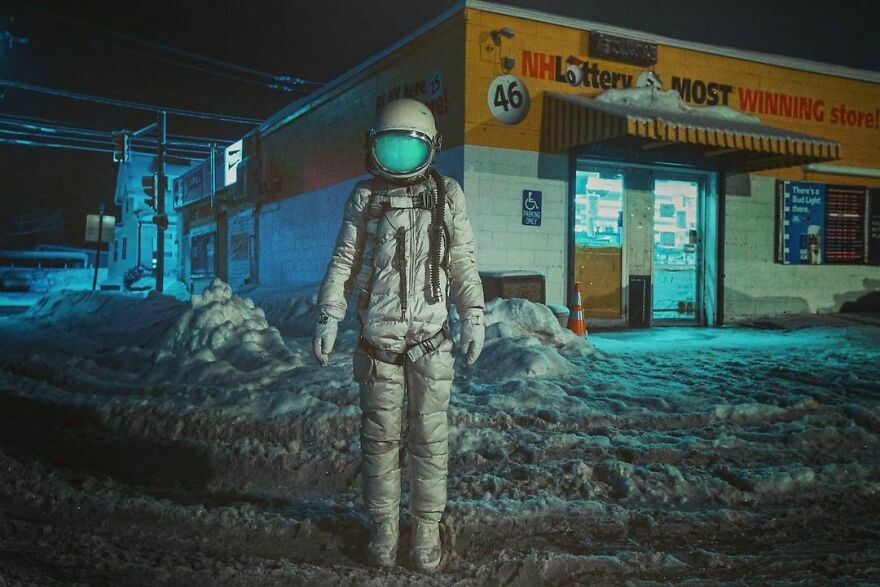 The Lonely Astronaut: Photography Series By Karen Jerzyk