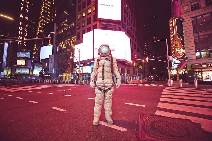 The Lonely Astronaut: Photography Series By Karen Jerzyk