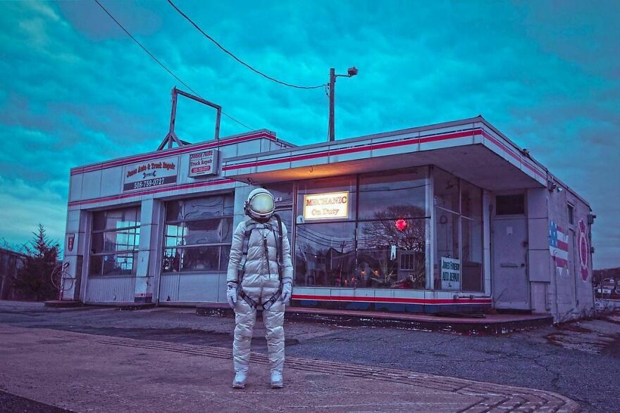 The Lonely Astronaut: Photography Series By Karen Jerzyk