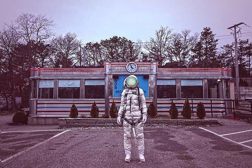 The Lonely Astronaut: Photography Series By Karen Jerzyk