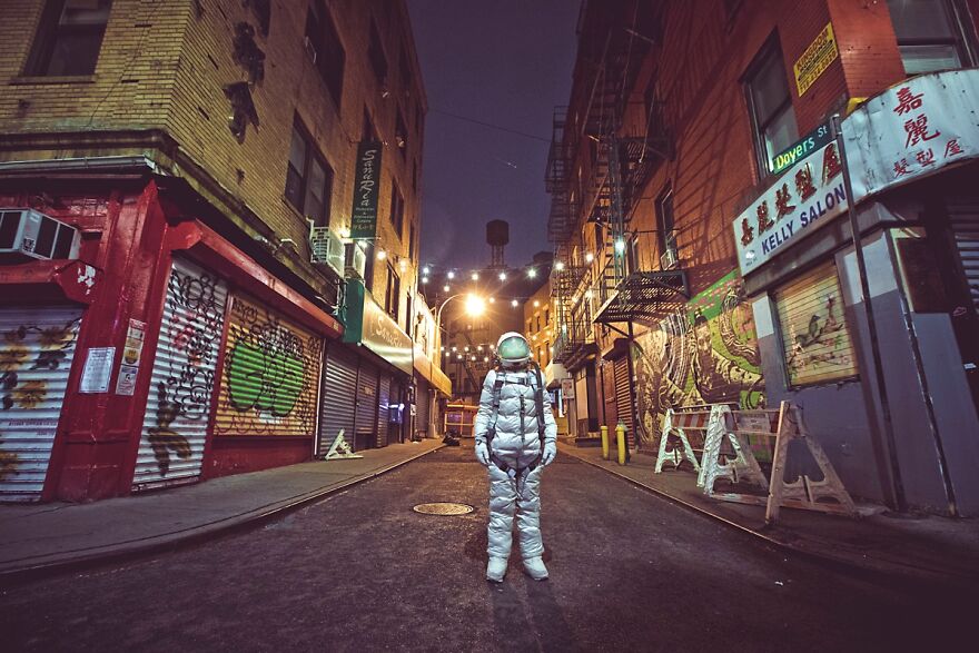 The Lonely Astronaut: Photography Series By Karen Jerzyk