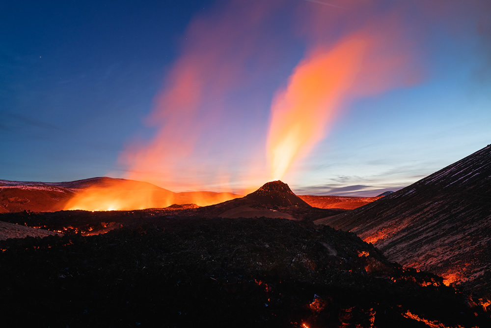 Iceland Volcanic Eruption: Photo Series By Siggeir Hafsteinsson