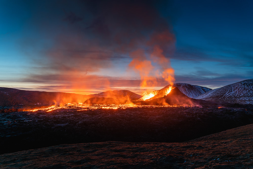 Iceland Volcanic Eruption: Photo Series By Siggeir Hafsteinsson