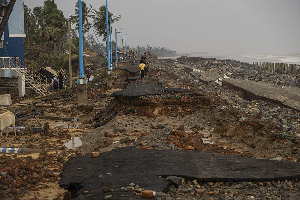 The Day After The Disaster Caused By Cyclone Yaas: Series By Pulak Jana