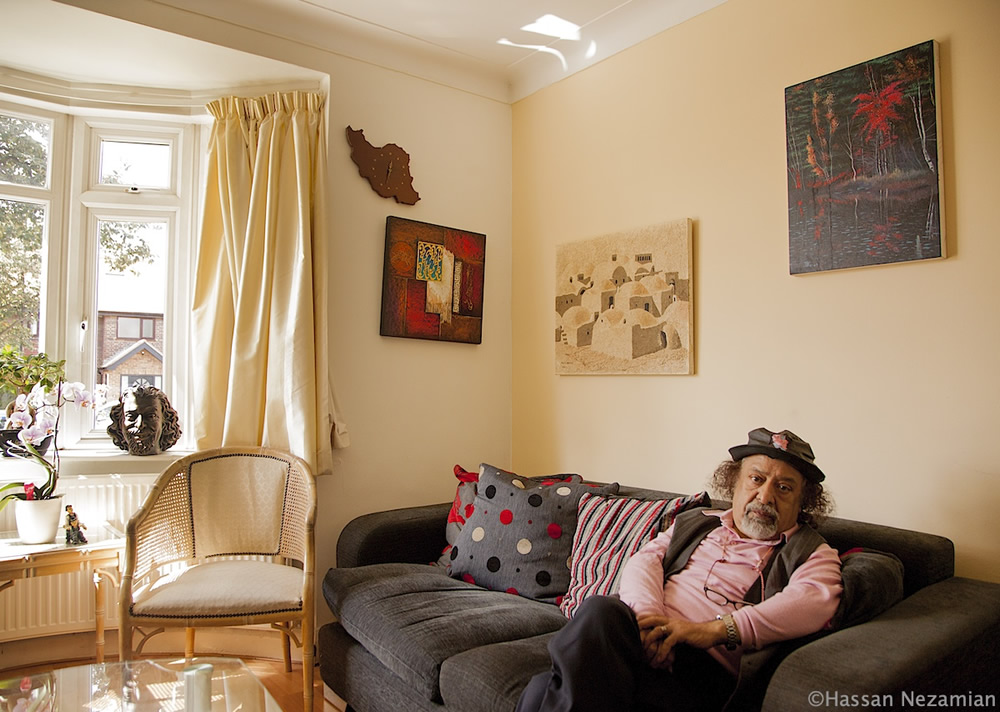 Iranian Living Room In London By Hassan Nezamian