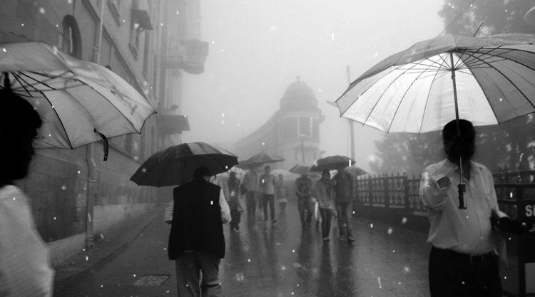 Beautiful Shimla In Black And White By Chanda Mathur