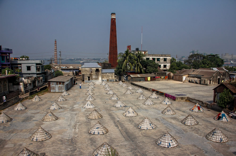 Drying The Paddy In The Sunlight Chatal By Rayhan Ahmed