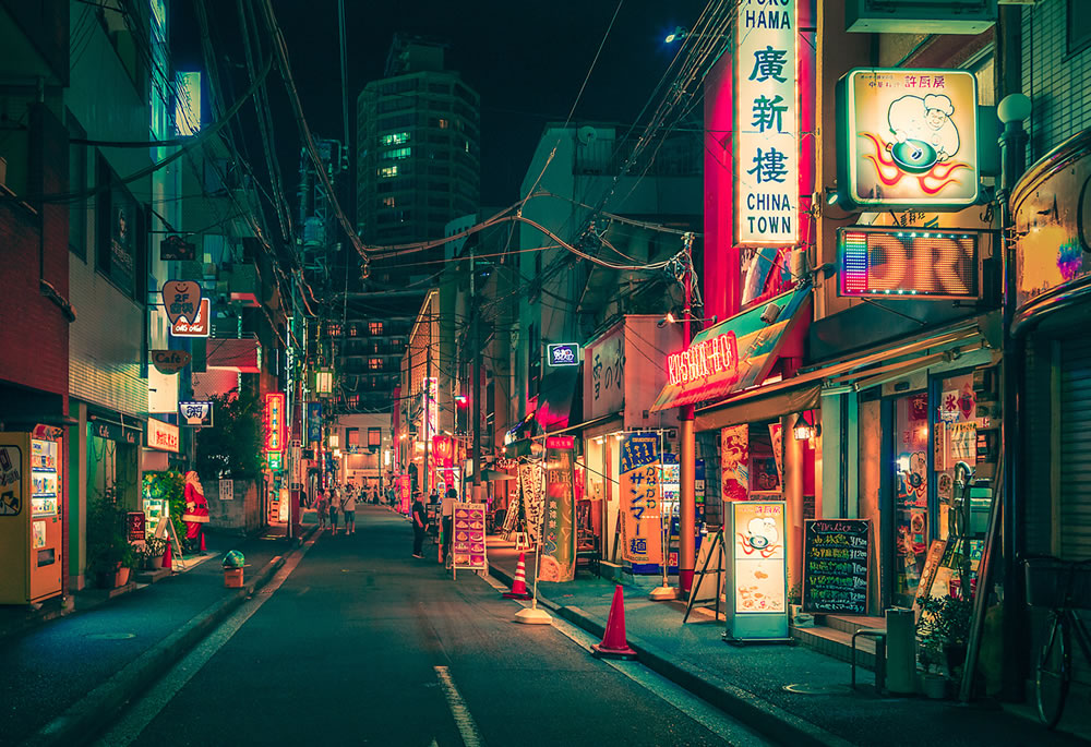 Dream World: Japan Night Dreamscapes By Anthony Presley