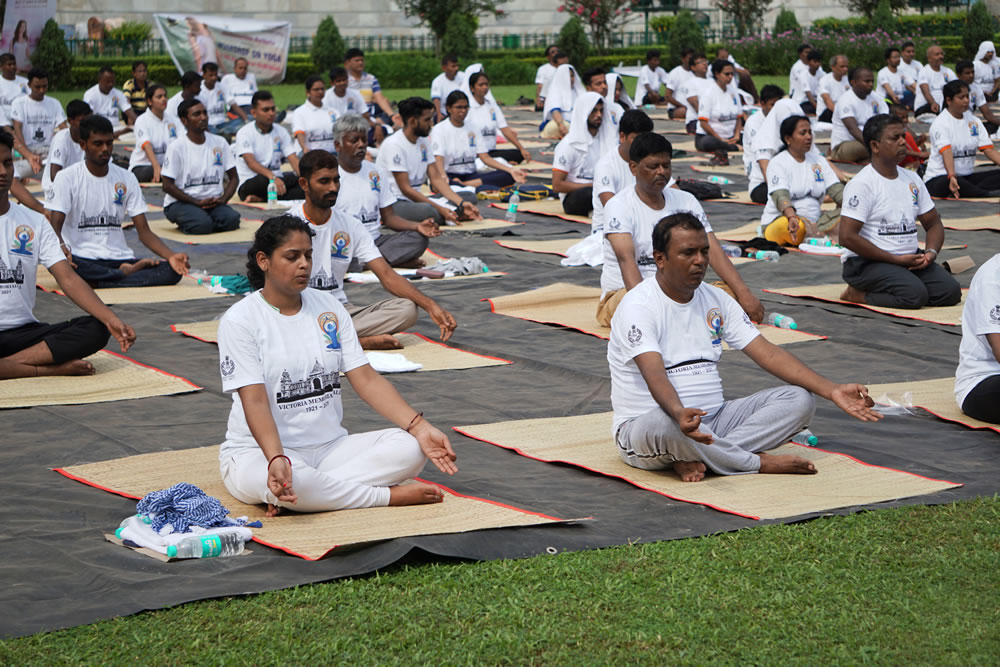 International Yoga Day Celebration At Kolkata By Dipanjan Chakraborty