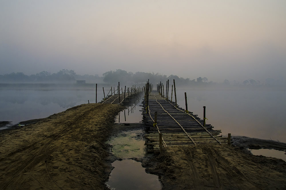 A Tale Of A Bamboo Bridge: Photo Series By Dipak Ray