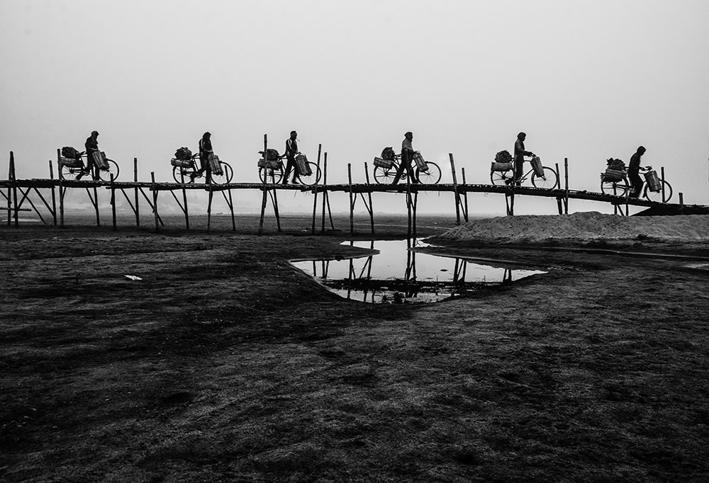 A Tale Of A Bamboo Bridge: Photo Series By Dipak Ray