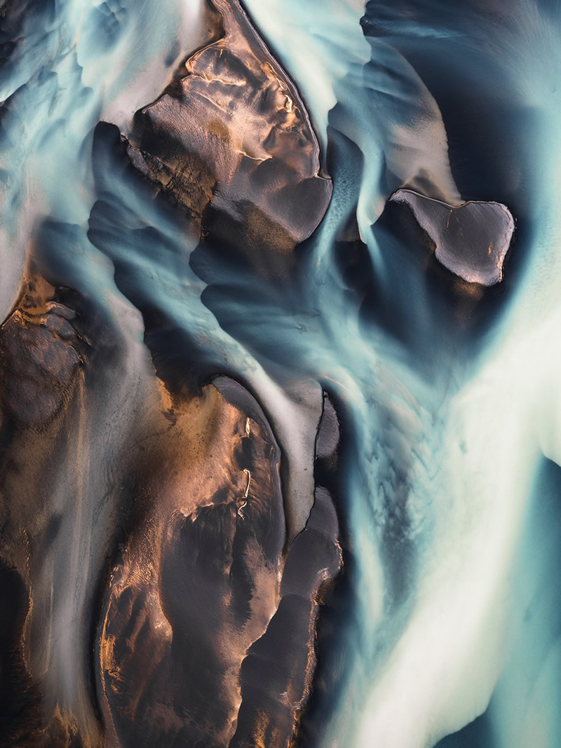 Braided Rivers: Beautiful Landscapes Of Iceland By Kevin Krautgartner