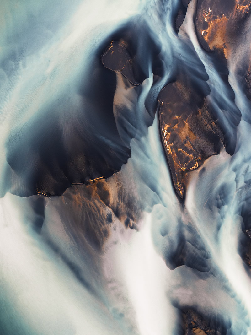 Braided Rivers: Beautiful Landscapes Of Iceland By Kevin Krautgartner