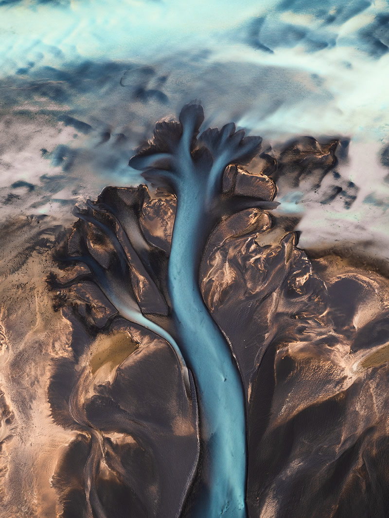 Braided Rivers: Beautiful Landscapes Of Iceland By Kevin Krautgartner