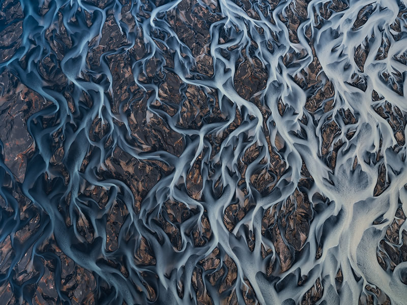 Braided Rivers: Beautiful Landscapes Of Iceland By Kevin Krautgartner