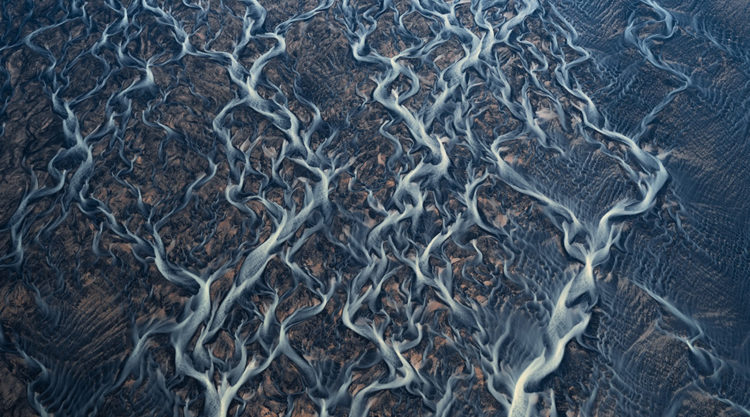 Braided Rivers: Beautiful Landscapes Of Iceland By Kevin Krautgartner