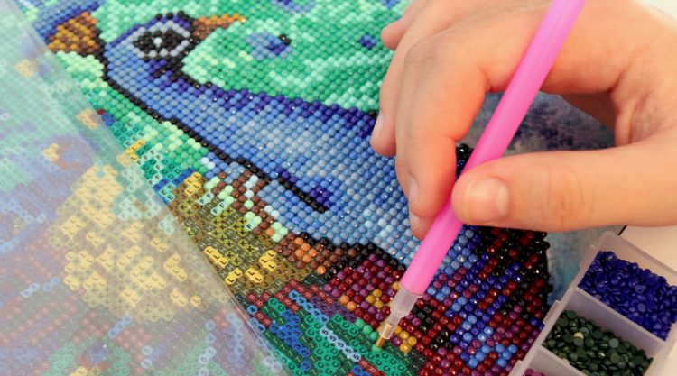 Diamond Painting: A Lovely Blend Between Mosaic Art And Paint By Numbers