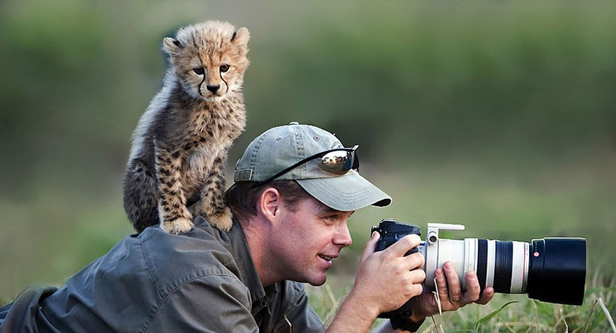 30 Cute Photos Of Animals That Want To Be Photographers