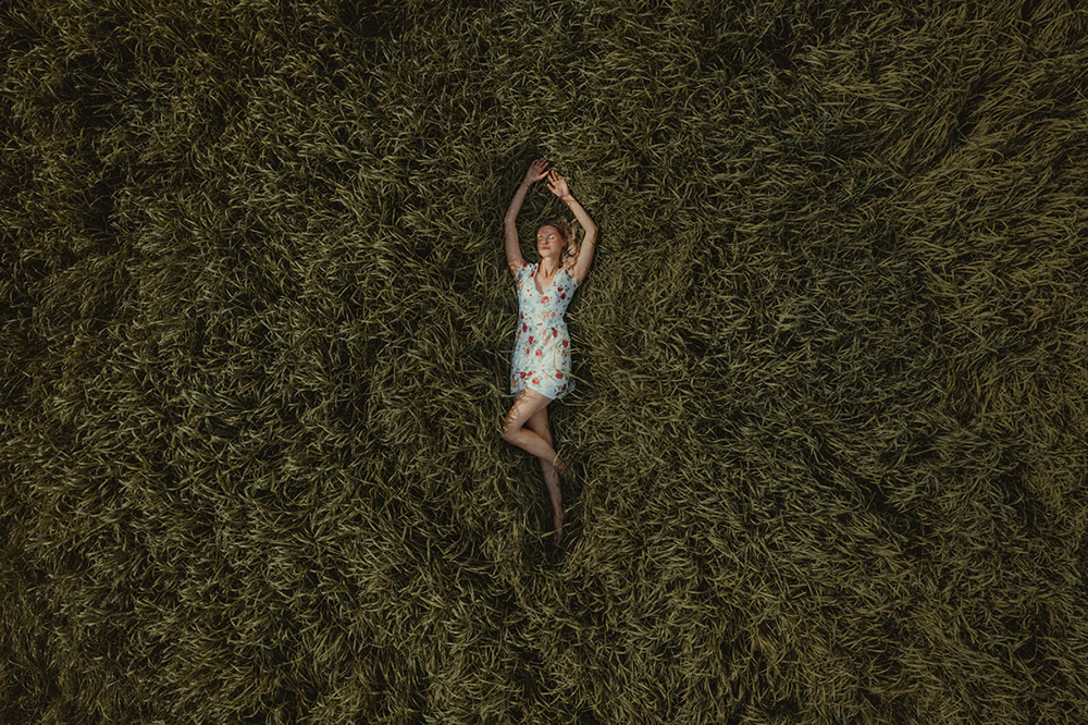 Photographer Jonas Hafner Captured Stunning Fine Art Portraits With Drone