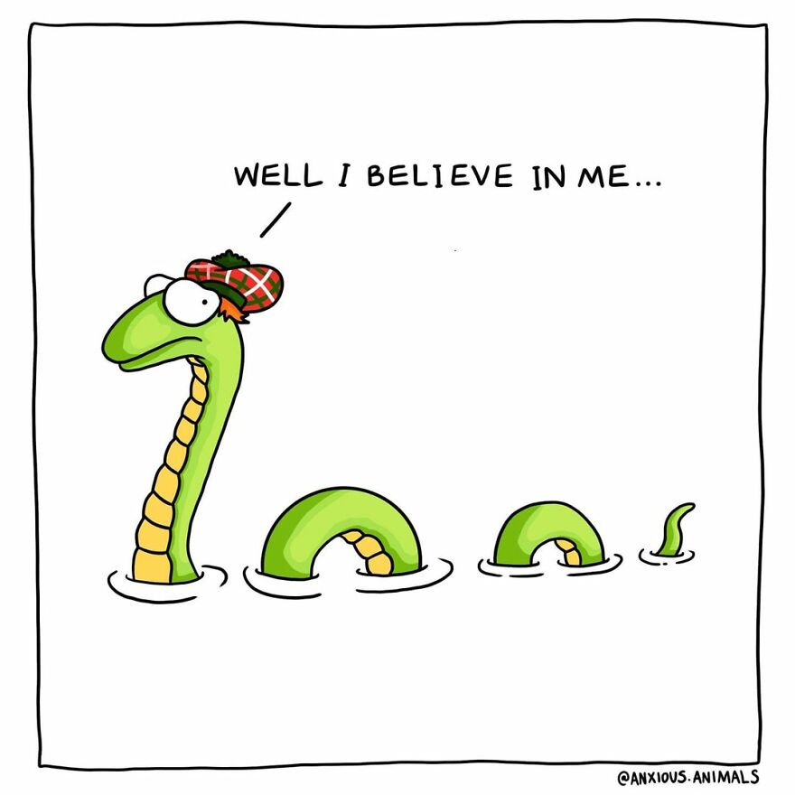 Artist Amee Wilson Created 30 Of Funny And Relatable “Anxious Animals” Comics