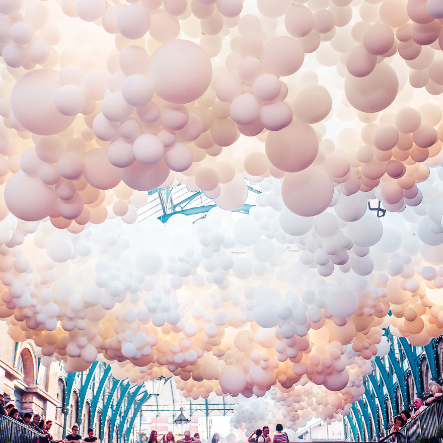 Magical Photos Inspired By Balloons, Bubbles, And Lights By Kristina Makeeva