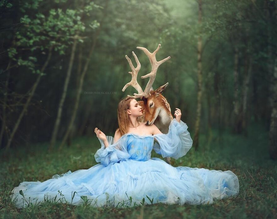 The Magical Bond Between Humans And Animals by Anastasiya Dobrovolskaya