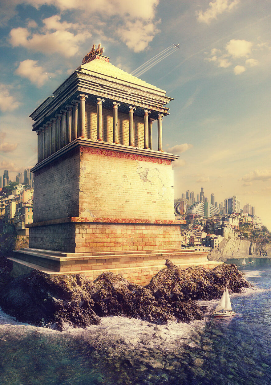 These 10 Famous Historical And Mythical Monuments by Evgeny Kazantsev