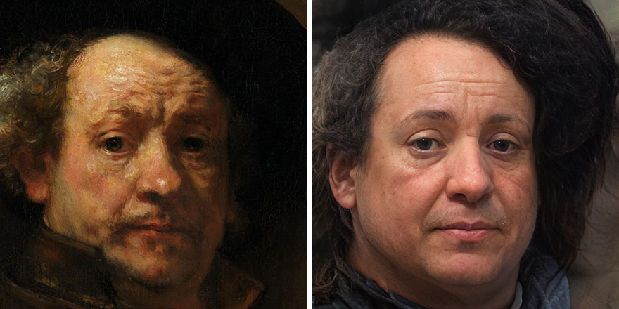 Well-Known Historical Figures, Paintings Recreated Using Artificial Intelligence 