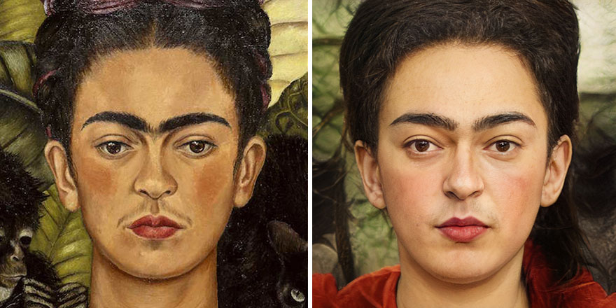 Well-Known Historical Figures, Paintings Recreated Using Artificial Intelligence 