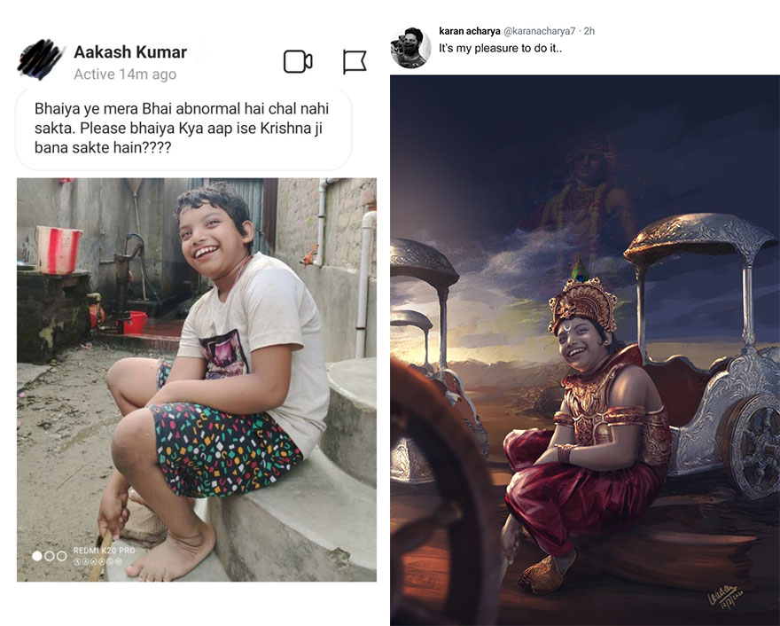 Indian Digital Artist Karan Acharya Edits People's Photos In Amazing Way