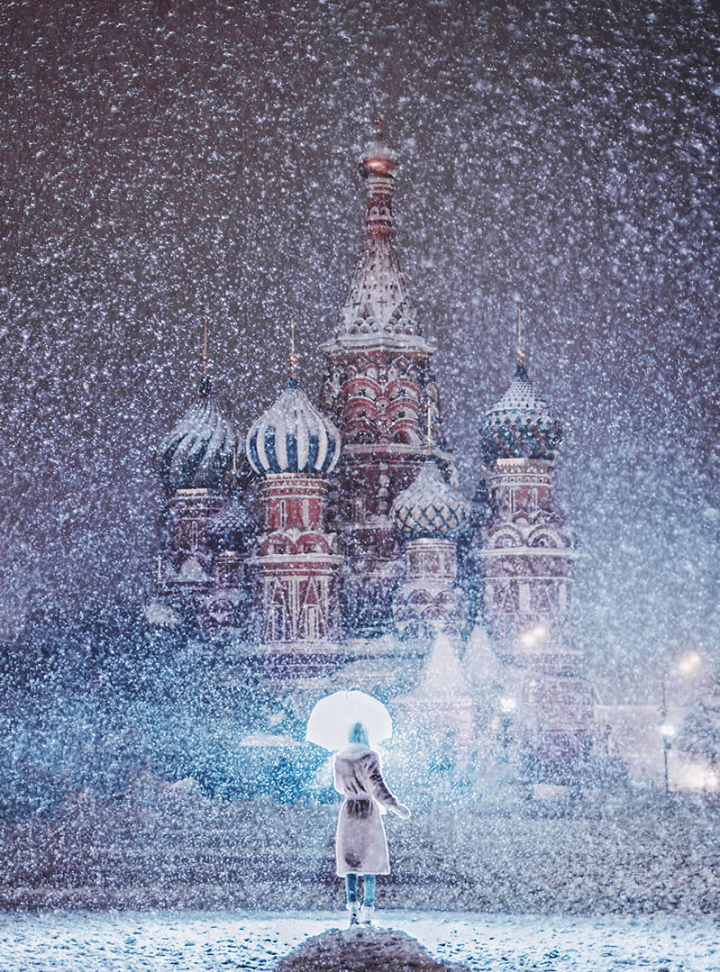 Moscow Fairytale-Like Beauty During Winter by Kristina Makeeva