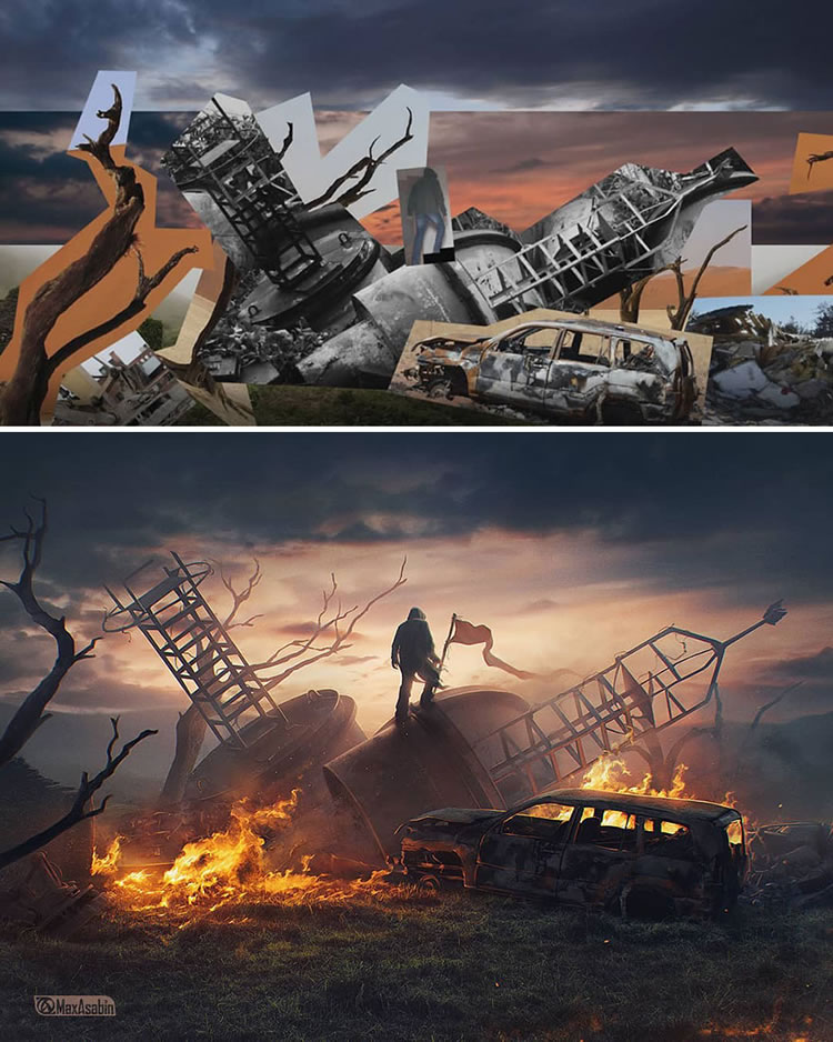 Russian Digital Artist Max Asabin's Photoshop Skills Are Pure Amazing