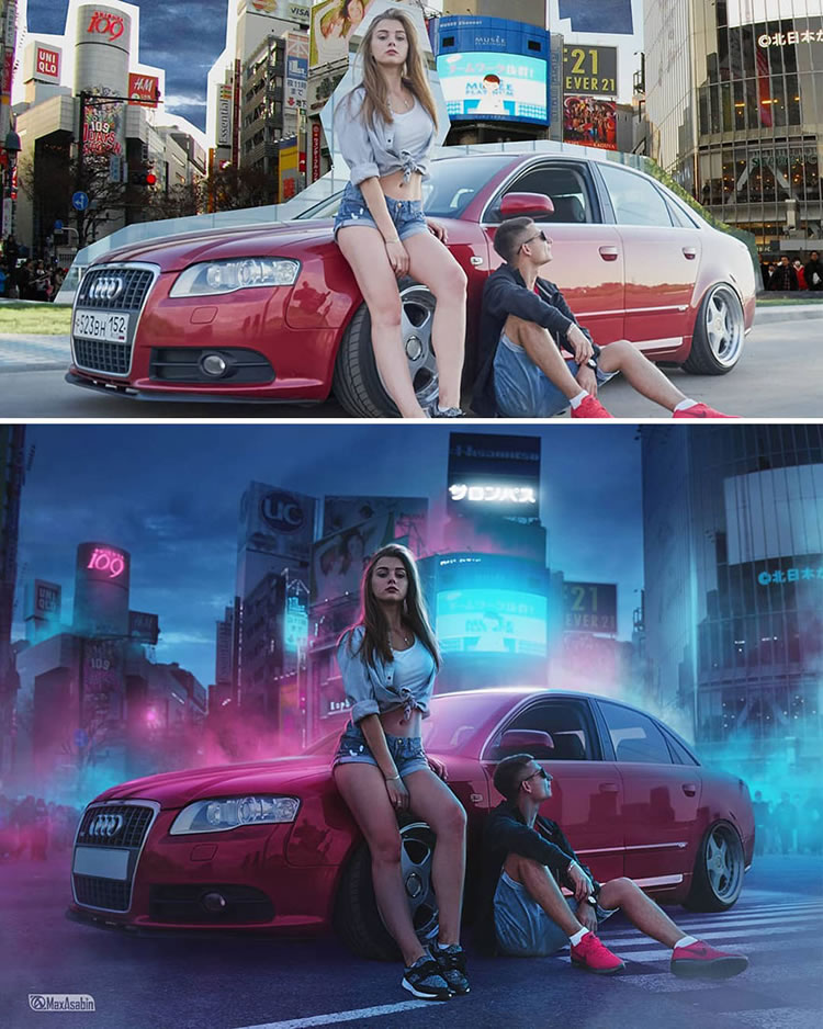 Russian Digital Artist Max Asabin's Photoshop Skills Are Pure Amazing