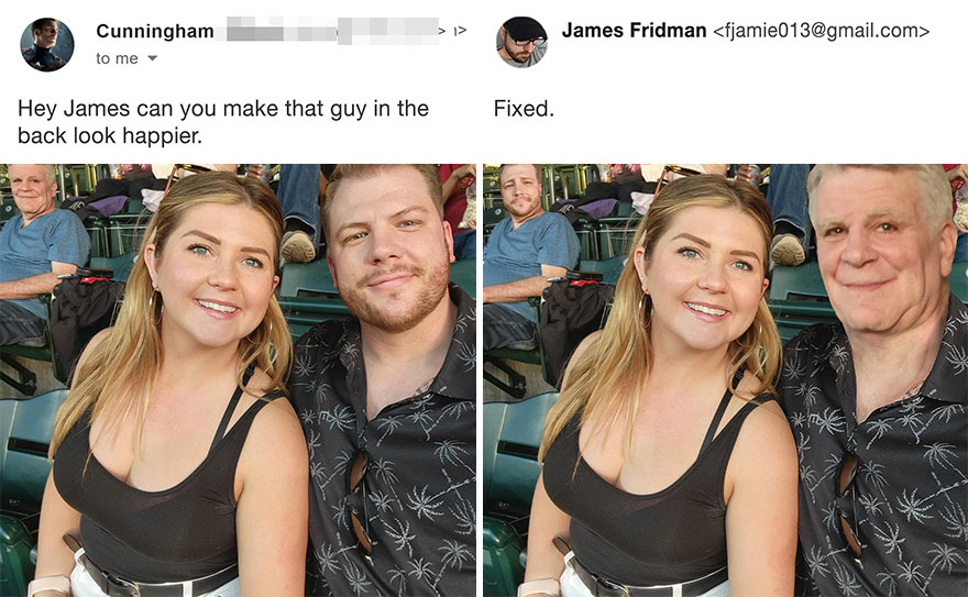 The Joy of Photoshop: When You Ask The Wrong Guy For Fix Your Photo, Hilarious Photos