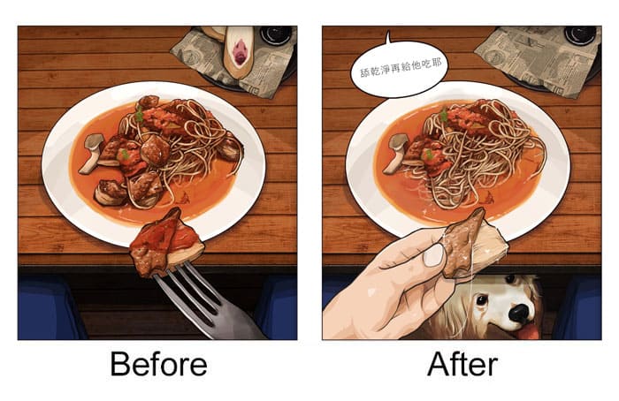 Illustrations That Show How Life Changes After Getting A Pet