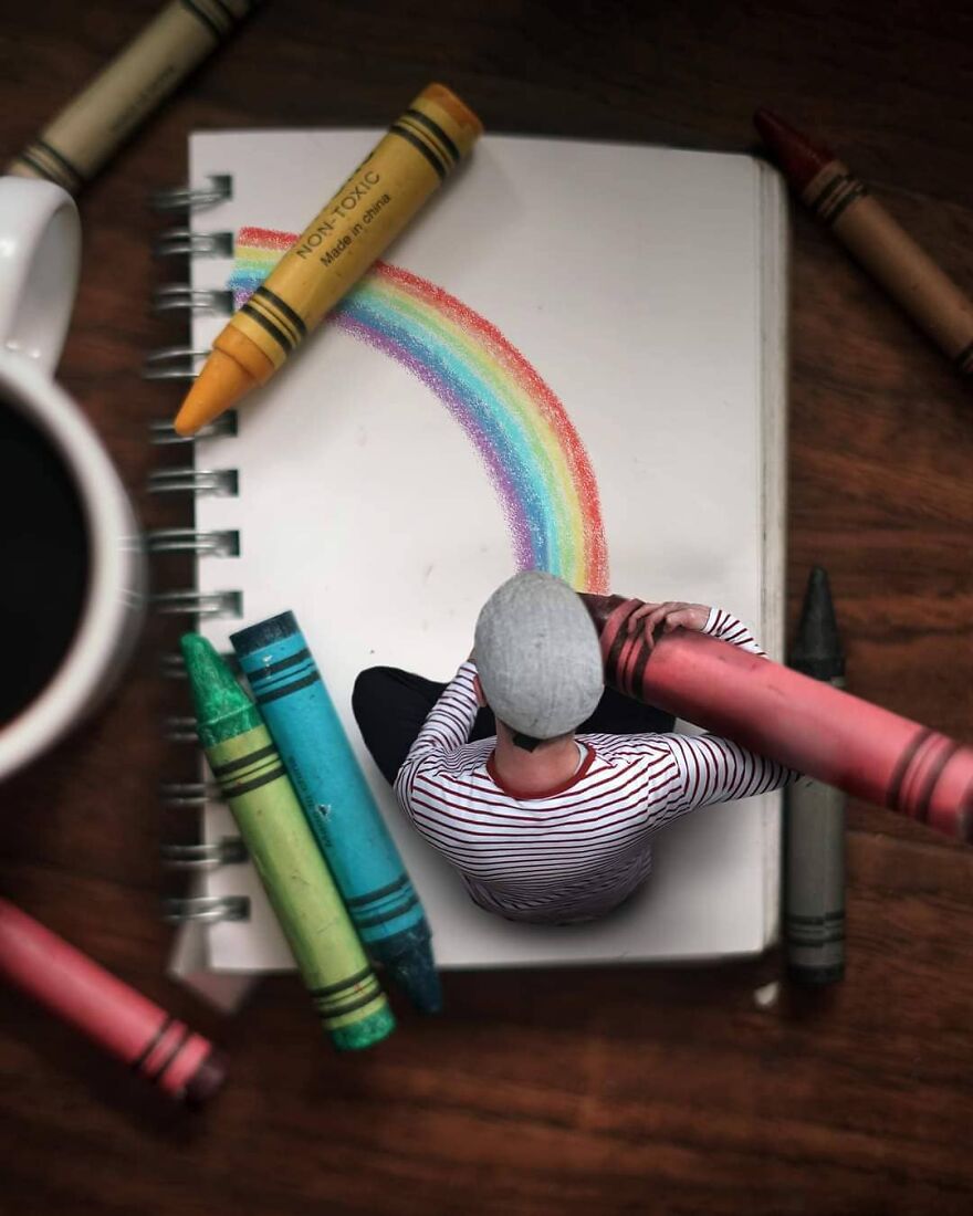 Canadian Photographer Joel Robison Creates Amazing Miniature Images Of Himself