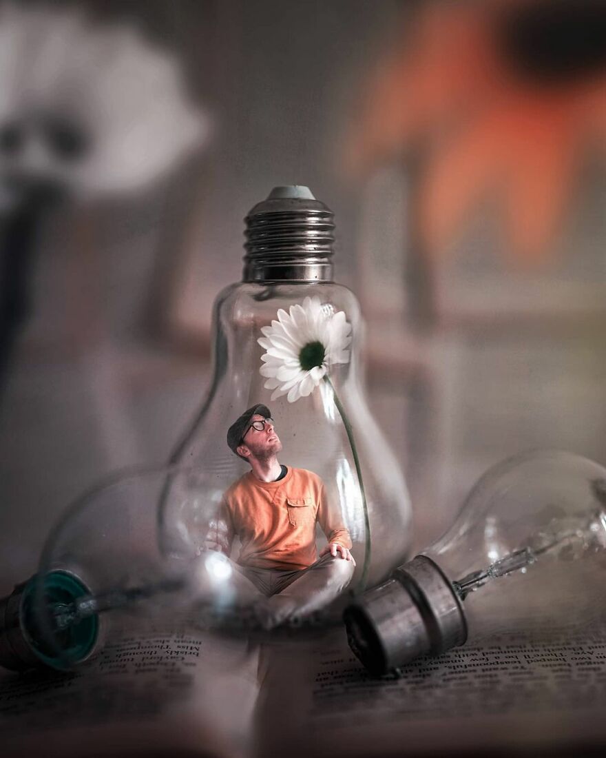 Canadian Photographer Joel Robison Creates Amazing Miniature Images Of Himself