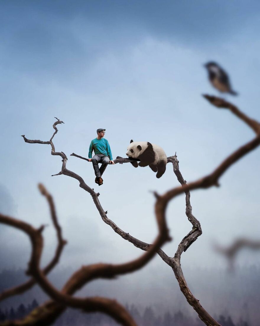 Canadian Photographer Joel Robison Creates Amazing Miniature Images Of Himself