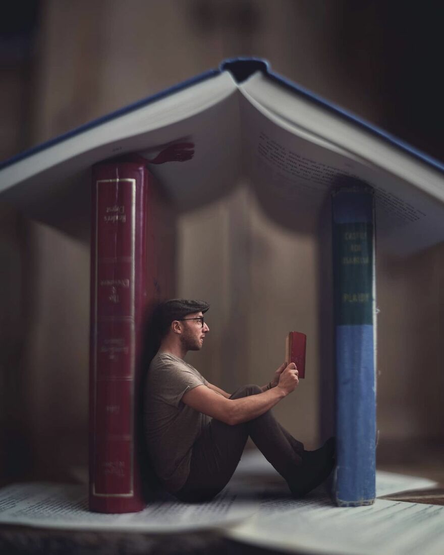 Canadian Photographer Joel Robison Creates Amazing Miniature Images Of Himself