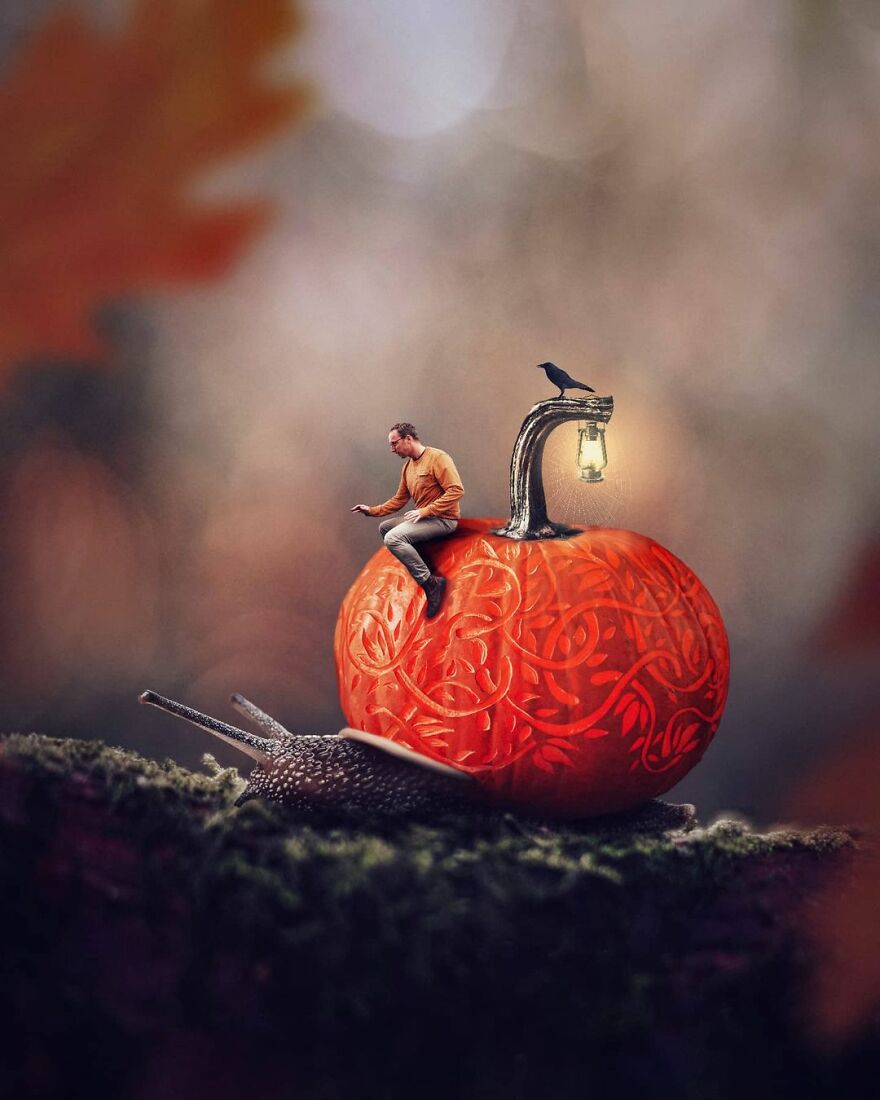 Canadian Photographer Joel Robison Creates Amazing Miniature Images Of Himself