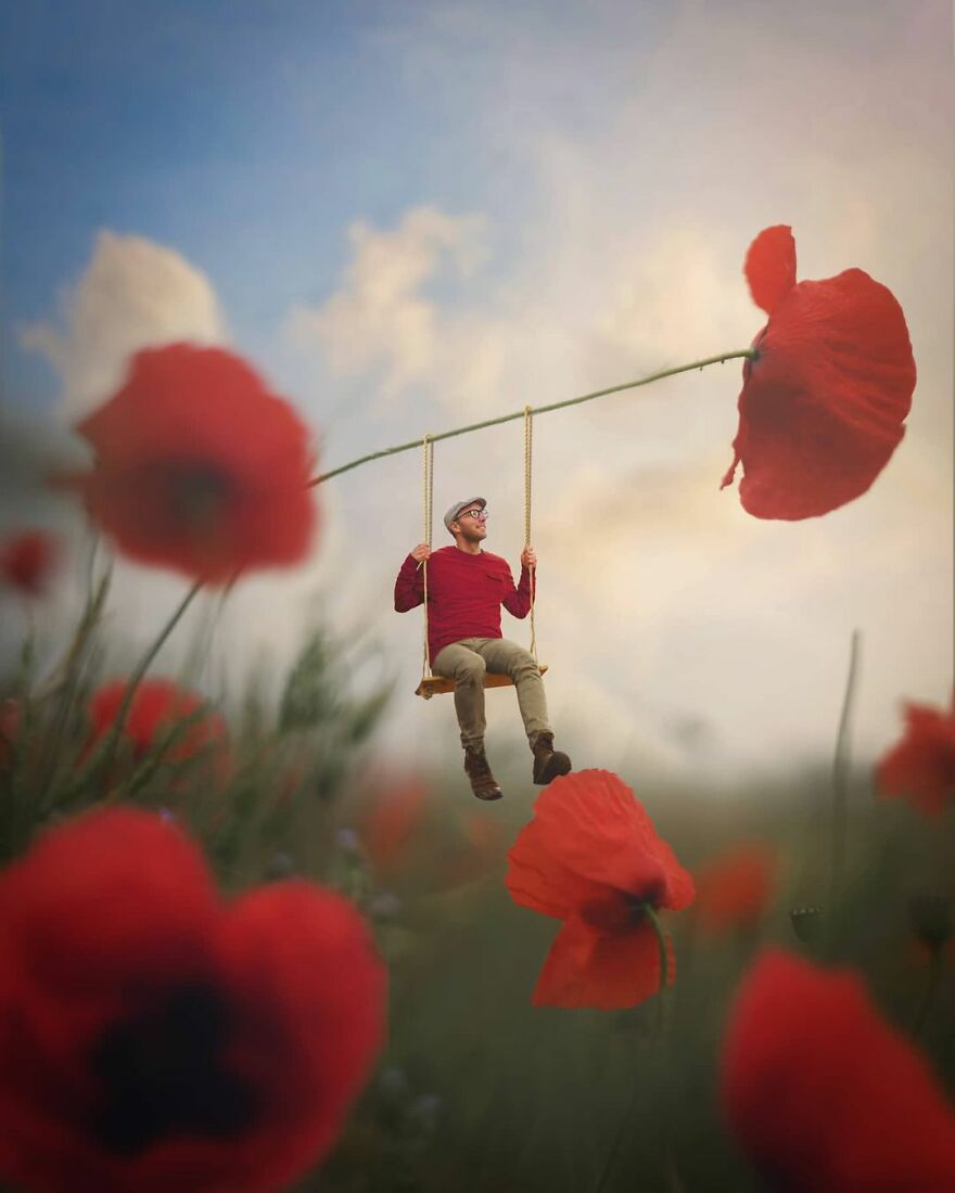 Canadian Photographer Joel Robison Creates Amazing Miniature Images Of Himself